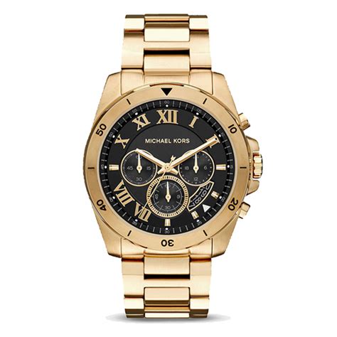 gold michael kors watches for men|gold mk watch for men.